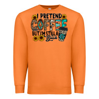 Carrot i pretend coffee Premium Sweatshirt - RacoonDesign