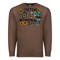 Chestnut i pretend coffee Premium Sweatshirt - RacoonDesign