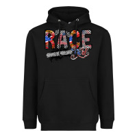 Black race girl Heavyweight Hoodie - RacoonDesign