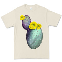 Bone Opunthia Santa Rita Cactus Premium Tee - LillyAllenDesigns