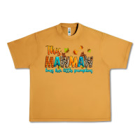 Peanut Butter customized this mawmaw loves her little pumpkins Urban Heavy Tee - texasbilliewilder