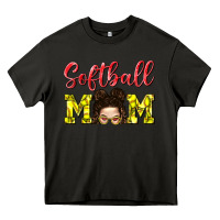 Asphalt Softball Mom Heavy Core Tee - BundleAndBundleShop