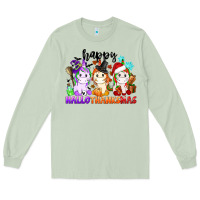 Matcha happy hallothanksmas unicorn Long Sleeve Tee - CowGirlArtShop