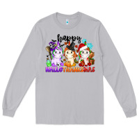 Moon Dust happy hallothanksmas unicorn Long Sleeve Tee - CowGirlArtShop