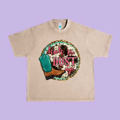 Kick The Dust Up Urban Heavy Tee Designed By Jahusdesignshop