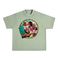 Oil Green kick the dust up Urban Heavy Tee - JahusDesignShop
