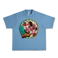 Pebble Blue kick the dust up Urban Heavy Tee - JahusDesignShop