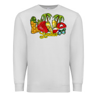 Dove Grey love summer Premium Sweatshirt - RacoonDesign