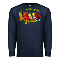 Navy love summer Premium Sweatshirt - RacoonDesign