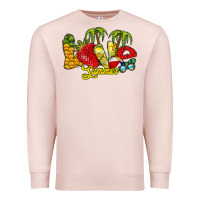 Pale Pink love summer Premium Sweatshirt - RacoonDesign