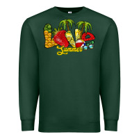 Sports Green love summer Premium Sweatshirt - RacoonDesign