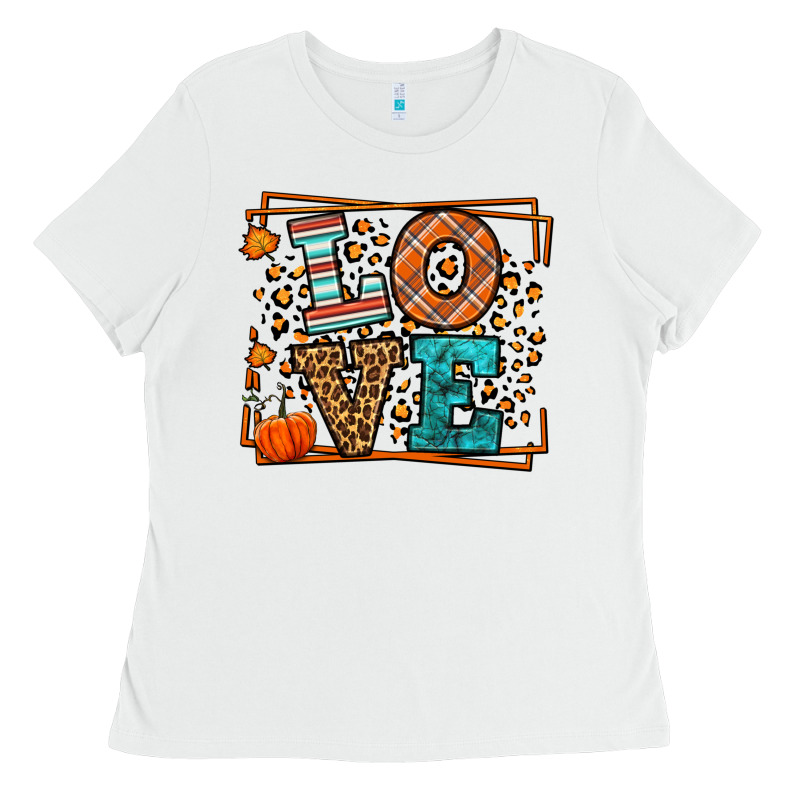 Fall Autumn Leopard Love Ladies Tee by LillyAllenDesigns | Teevron