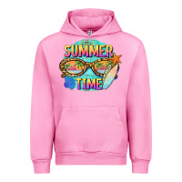 Fuchsia Pink summer time sunset glasses Urban Hoodie - BarkalooDesign