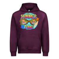Mauve Wine summer time sunset glasses Urban Hoodie - BarkalooDesign