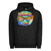 Pigment Black summer time sunset glasses Urban Hoodie - BarkalooDesign
