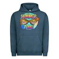 Pigment Midnight Navy summer time sunset glasses Urban Hoodie - BarkalooDesign