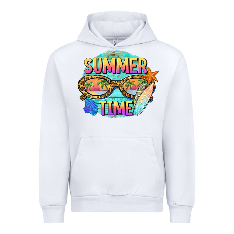 Summer Time Sunset Glasses Urban Hoodie by BarkalooDesign | Teevron