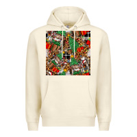 Sandshell christmas donkey Premium Hoodie - FaDigitalArtStudio