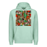 Seafoam christmas donkey Premium Hoodie - FaDigitalArtStudio