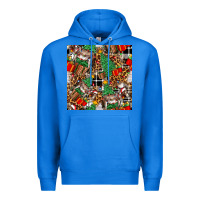 True Royal christmas donkey Premium Hoodie - FaDigitalArtStudio