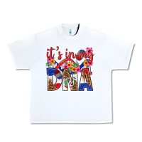 White its in my dna dominican republic Urban Heavy Tee - texasbilliewilder