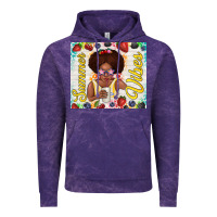 Cloud Purple summer vibes afro kid Vintage Hoodie - TumblerDesignByShophia