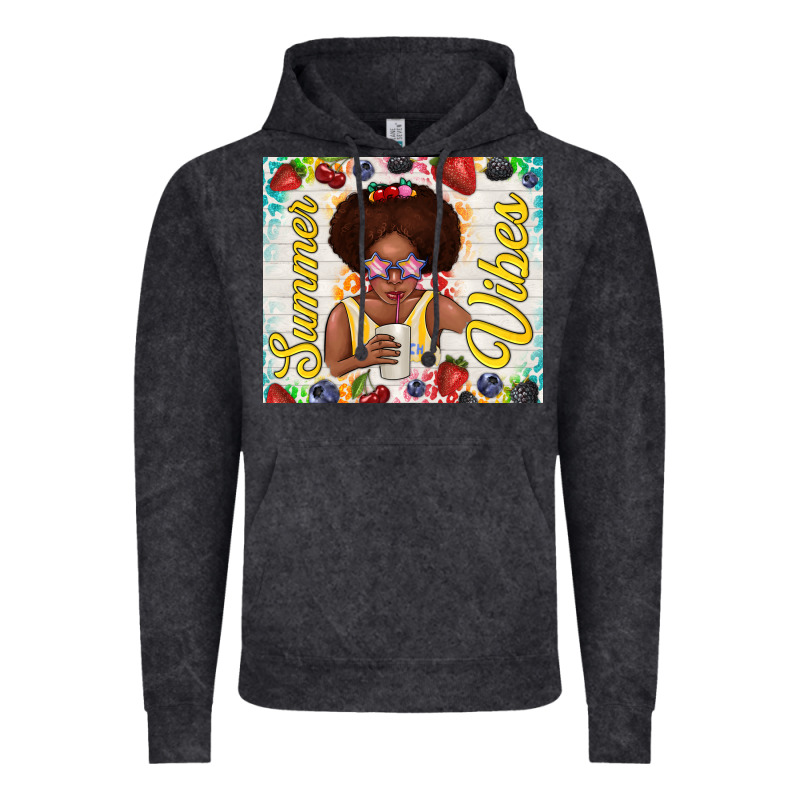 Summer Vibes Afro Kid Vintage Hoodie by TumblerDesignByShophia | Teevron