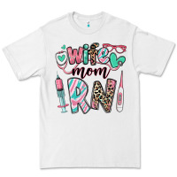 White wife mom rn registered nurse Premium Tee - RanaPortraitStore