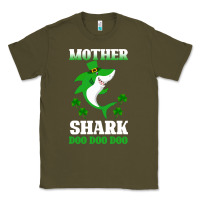 Army Green Mother Shark Doo Doo Doo Classic Tee - Bettercallsaul