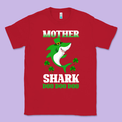 Mother Shark Doo Doo Doo Classic Tee Designed By Bettercallsaul