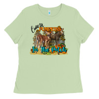 Matcha Fall Cutest Pumpkin In The Patch Deer Ladies Tee - LillyAllenDesigns