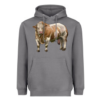 Storm simmental bull Heavyweight Hoodie - LillyAllenDesigns