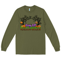 Army Green days till halloween Long Sleeve Tee - CowGirlArtShop