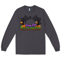 Smoke days till halloween Long Sleeve Tee - CowGirlArtShop