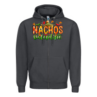 Smoke Nachos Valentine Zipper Hoodie - CowhideDigitalArt