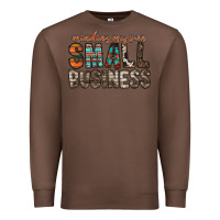 Chestnut minding my own small business Premium Sweatshirt - RacoonDesign