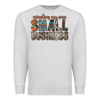 Dove Grey minding my own small business Premium Sweatshirt - RacoonDesign