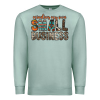 Seafoam minding my own small business Premium Sweatshirt - RacoonDesign
