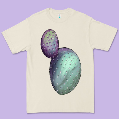 Opunthia Santa Rita Cactus Premium Tee Designed By Lillyallendesigns