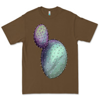 Cacao Opunthia Santa Rita Cactus Premium Tee - LillyAllenDesigns