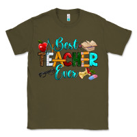 Army Green best teacher ever Classic Tee - RanaPortraitStore