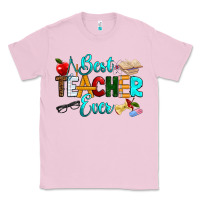 Bubblegum Pink best teacher ever Classic Tee - RanaPortraitStore
