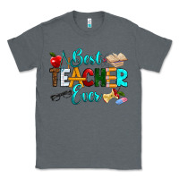 Charcoal Heather best teacher ever Classic Tee - RanaPortraitStore