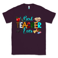 Plum best teacher ever Classic Tee - RanaPortraitStore