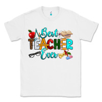 White best teacher ever Classic Tee - RanaPortraitStore