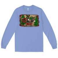 Colony Blue donkey christmas Long Sleeve Tee - Jasminsmagicworld
