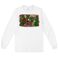 White donkey christmas Long Sleeve Tee - Jasminsmagicworld