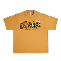 Peanut Butter Fall Teacher Urban Heavy Tee - NancyCooperArtShop