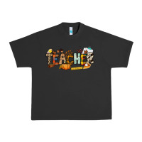 Pigment Black Fall Teacher Urban Heavy Tee - NancyCooperArtShop