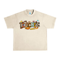 Sandshell Fall Teacher Urban Heavy Tee - NancyCooperArtShop